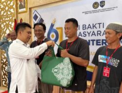 Kepedulian, Rutan Bangil Gelar Bakti Sosial sebagai Wujud Syukur HBP ke-61