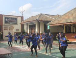 Dukung Kebugaran, Rutan Bangil Gelar Senam Pagi untuk Warga Binaan Blok Wanita