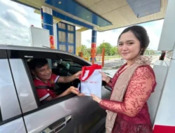 HKA Gelar Aksi Simpatik, Menyapa Pengguna Jalan Tol Serempak di 16 Ruas Operasi