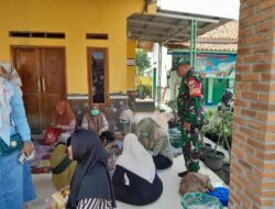 Sinergi Babinsa dan Tenaga Medis, Sehatkan Generasi Desa