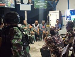 Cegah Gangguan Kamtibmas, TNI Koramil Pebayuran Gencarkan Patroli bersama Ormas FKPPI