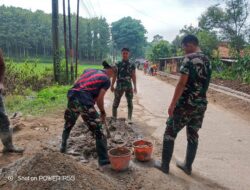 Hari ke-21 TMMD, Saluran Air 360 Meter di Nagacipta Hampir Selesai