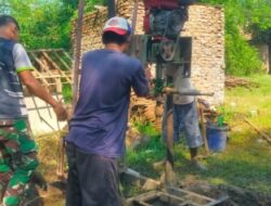 Satgas TMMD ke-126 Wujudkan Sumur Bersih di Nagacipta