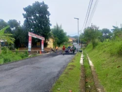 Desa Tangkil Sambut Jalan Aspal Berkat TJSL BRI BO Cibinong