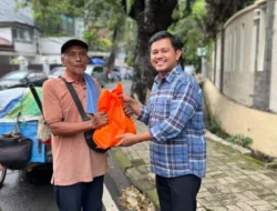 BRI Hadirkan Jumat Berkah, Warga Panglima Polim Bahagia