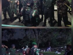 Koramil 08/Lemahabang dan Komponen Masyarakat Bersinergi Jaga Keamanan Jelang Nataru