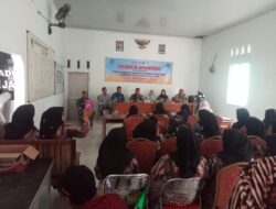 Rembuk Stunting di Desa Karangreja, Babinsa dan Pemdes Satukan Langkah Tekan Angka Stunting