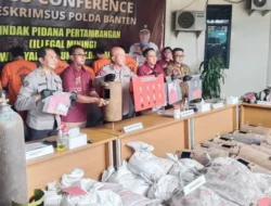 Polda Banten Ungkap 10 Kasus Tambang Ilegal Selama Oktober-November 2025