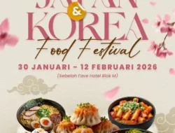 Blok M Membara! Japan & Korea Food Festival Siapkan Transaksi Mulus bareng BRI BO Panglima Polim