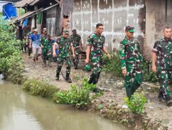 Dandim 0509/Kab. Bekasi Dampingi Waas Pers Panglima TNI Tinjau Penanaman Mangrove di Tarumajaya