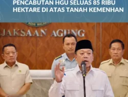 Untuk Kepentingan Bangsa dan Negara, Menteri Nusron Sepakati Pencabutan HGU Seluas 85 Ribu Hektare di Atas Tanah Kemenhan
