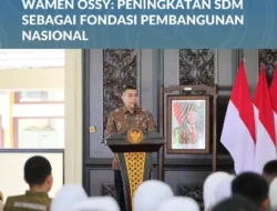 KKN Pertanahan Sejalan Dengan Arahan Presiden Prabowo, Wamen Ossy: Peningkatan SDM Sebagai Fondasi Pembangunan Nasional