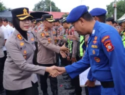 Usai Apel, Polres Pelabuhan Makassar Gelar Halal Bihalal, Wujudkan Kebersamaan dan Kekompakan