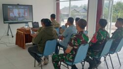 Melalui Daring Bersama Wakil Panglima TNI, Dandim 0509 Tegaskan Komitmen Sukseskan KDKMP