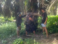 Hak Lahan Tak Kunjung Tuntas, Masyarakat Danau Buntar Turun Pasang Tajau Adat