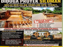 Diduga Abaikan Keterbukaan Publik, Proyek di Ketapang Berjalan Tanpa Papan Informasi