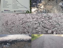 Diduga Asal Jadi, Proyek Peningkatan Jalan Gambir Singkawang Tuai Kritik