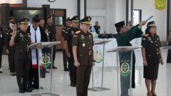 Momentum Penguatan Institusi, Kajati Kalbar Lantik Pejabat Strategis