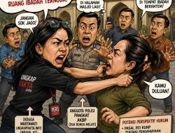 Viral, Cek Fakta Sosok Diduga Wartawati UngkapFakta.info Berantem di Halaman Masjid Polda Sulsel, Perwira Polisi Jadi Sorotan — Publik Tunggu Klarifikasi Resmi