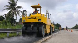 Jelang Libur Panjang, HKA Rampungkan Pemeliharaan Aspal Tol Kayu Agung – Palembang Untuk Jaga Kenyamanan Pengguna Jalan