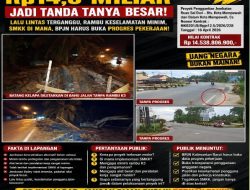 PROYEK JEMBATAN NEGARA Rp14,5 MILIAR JADI TANDA TANYA BESAR: LALU LINTAS TERGANGGU, RAMBU KESELAMATAN MINIM, SMKK DI MANA, BPJN HARUS BUKA PROGRES PEKERJAAN !!!