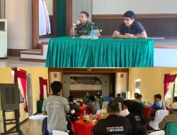 Pererat Silaturahmi, Kodim 1204/Sanggau-Sekadau Gelar Diskusi Bersama Insan Pers