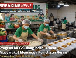 Dapur MBG Sialang Indah Terhenti, Transparansi Pihak Terkait Dipertanyakan