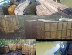 Warga Bongkar Dugaan Penimbunan Solar Bersubsidi dari Kapal Ponton di Pilanjau