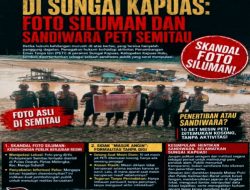 Drama Murahan Aparat Di Sungai Kapuas: Foto Siluman Dan Sandiwara Peti Semitau