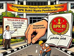 Pengawasan Internal Tak Berfungsi, PUPR, Dispora dan DPRD KBB Jadi Sorotan Tajam BPK