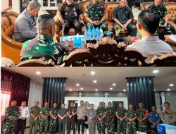 Perkuat Sinergi, Kasdim 1204/Sanggau-Sekadau Ikuti Sosialisasi Karhutla
