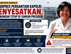 Dewan Penasehat Sambar.id: Isu Surpres Pergantian Kapolri Menyesatkan, Kewenangan Mutlak di Tangan Presiden