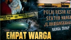 Empat Warga Meninggal di Dalam Kolam, Anggota Polsek Nanga Tayap Datangi TKP