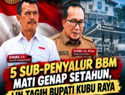 5 Sub-Penyalur BBM Mati Genap Setahun, LIN Tagih Bupati Kubu Raya Jangan Hanya Berani Bersuara Soal SPBUN!