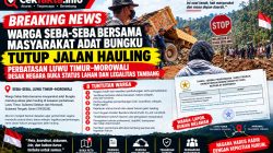 BREAKING NEWS: Jalan Ditutup, Kepastian Hukum Ditagih