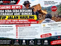 BREAKING NEWS: Jalan Ditutup, Kepastian Hukum Ditagih