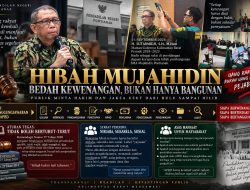 HIBAH MUJAHIDIN: PUBLIK MINTA HAKIM DAN JAKSA BEDAH SIAPA YANG BERWENANG, BUKAN HANYA SIAPA YANG MENGERJAKAN