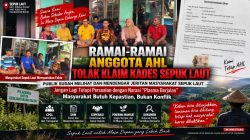 PUBLIK SUDAH MELIHAT DAN MENDENGAR JERITAN MASYARAKAT SEPUK LAUT