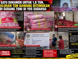 Gudang Jony di Yos Sudarso Disorot: Satu Dokumen, Bawang Merah dan Bawang Putih Berbeda