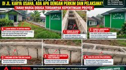 Dugaan Proyek “Siluman” di Jl. Karya Usaha: Ada Apa dengan Perkim dan Pelaksana? Tanah Warga Diduga Terdampak