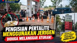 PERTALITE DIISI KE JERIGEN, ATURAN PENYALURAN BBM DIPERTANYAKAN