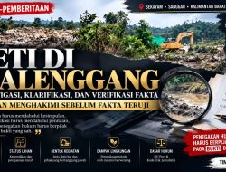 Warga Malenggang Dorong Penegakan Hukum PETI yang Tegas, Objektif, dan Berkeadilan