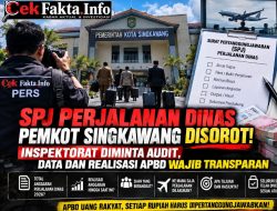 SPJ Perjalanan Dinas PEMKOT SINGKAWANG DiSorot! Inspektorat Di Minta Audit,  Realisasi APBD Wajib Transparan!!