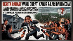 SIKAP TAK ETIS DAN TIDAK WAJAR: PEJABAT BENGKAYANG KABUR DARI INSAN PERS SAAT DIDUGA KUASAI 500 HEKTAR SAWIT ILLEGAL!