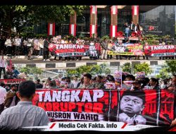 Fabem Dan  Koalisi ORMAS Kepung KPK! Desak  Usut Tuntas Nusron Wahid Dan Telusuri Jaringan Di Balik Perkara !!