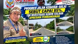 Progres Jalan Kembayan–Balai Sebut Diklaim Capai 85 Persen, Untuk Transparansi hingga Tahap Akhir Pekerjaan!