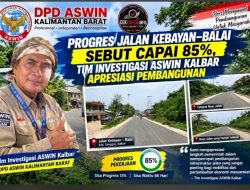 Progres Jalan Kembayan–Balai Sebut Diklaim Capai 85 Persen, Untuk Transparansi hingga Tahap Akhir Pekerjaan!