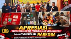Kapolsek dan Personel Polsek Mempawah Hulu Diapresiasi atas Pengungkapan Dugaan Peredaran Sabu