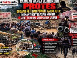 Ratusan Warga Sijangkung Protes Dugaan PETI dan Pungli Rp100 Juta: Menanti Ketegasan Hukum Seret Pemodal dan Pemilik Lahan