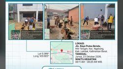 Wujudkan Kepedulian terhadap Lingkungan, Polsek Ngabang Gelar Green Policing di Masjid Baiturrahman